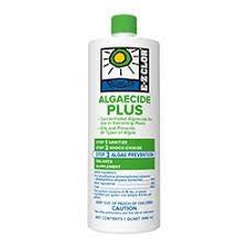 E-Z CLOR Algaecide Plus. 32 ounce bottle